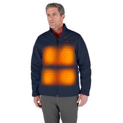 Heated TOUGHSHELL™ Jacket Kit, Navy Blue, 3XL