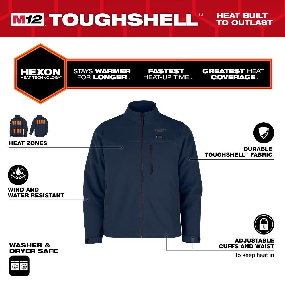 *CVR* M12 HEATED TOUGHSHELL JACKET 