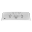27 in. 4.3 cu. ft. Top Load Washer with Agitator in Matte Silver/White 