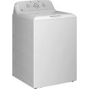 27 in. 4.3 cu. ft. Top Load Washer with Agitator in Matte Silver/White 