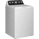 27 in. 4.5 cu. ft. Top Load Washer with Stainless Steel Base in Matte Black/White 