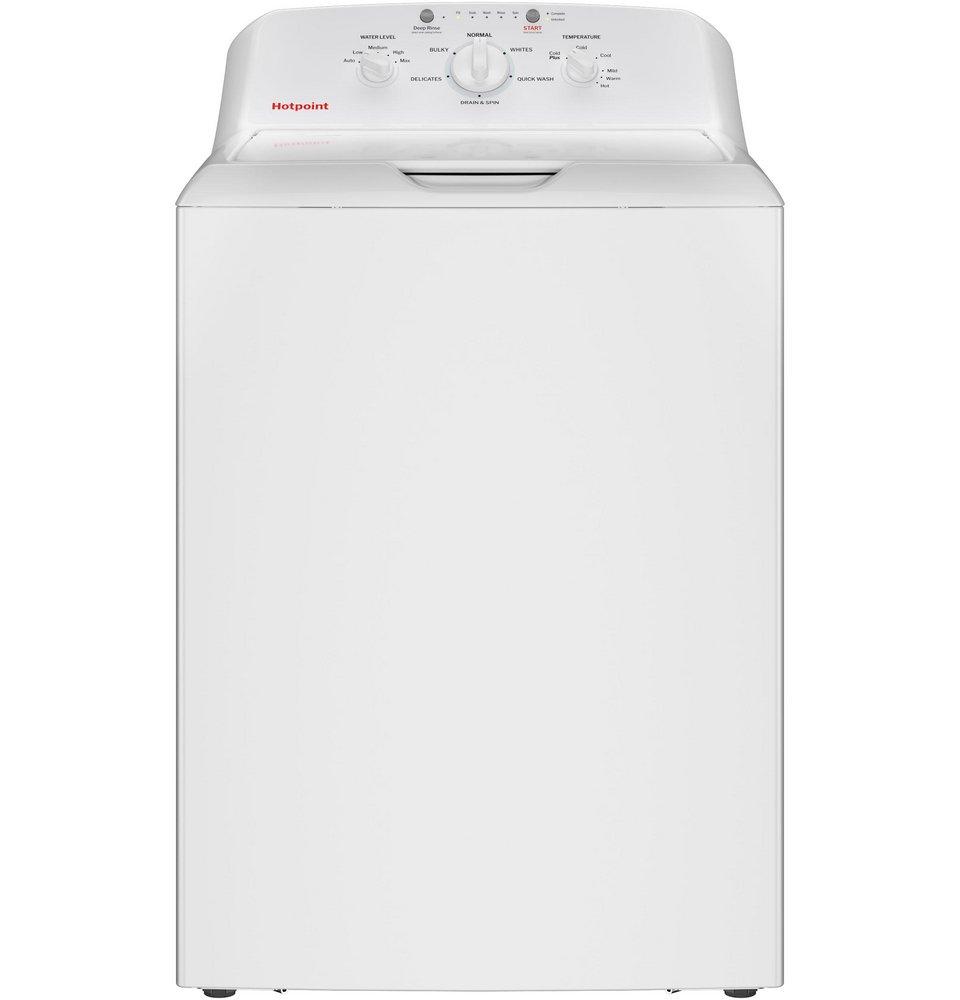 27 in. 4.0 cu. Ft. Electric Top Load Washer in White 