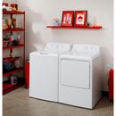 27"W 4.0 cu. Ft. Electric Top Load Washer with Stainless Basket, Cold Plus, and Water Level Control in White 