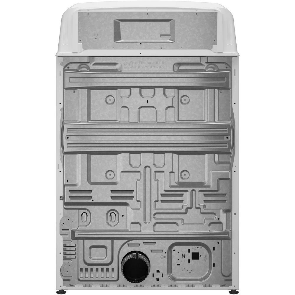 6.2 cu. ft. Electric Dryer in White 