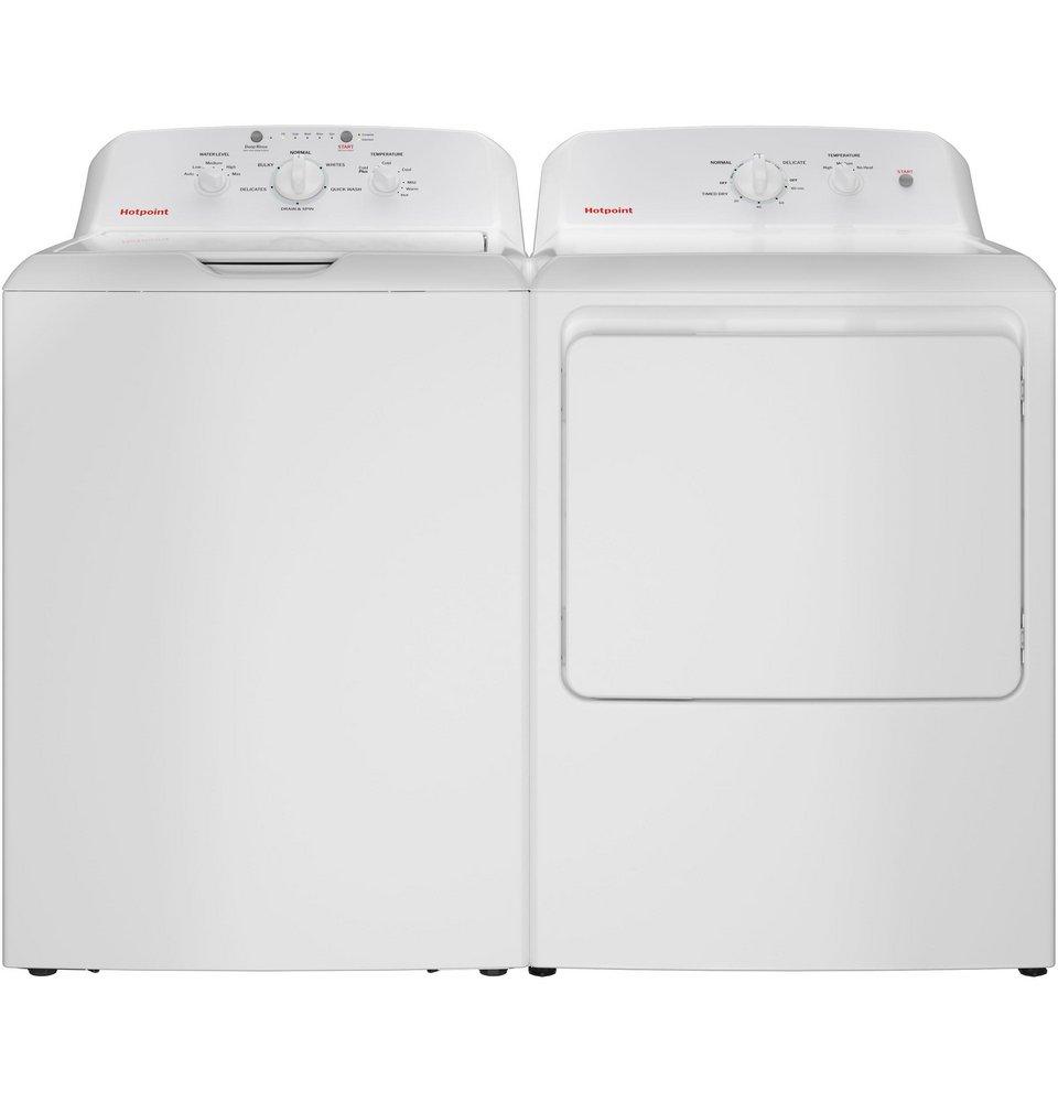 6.2 cu. ft. Electric Dryer in White 