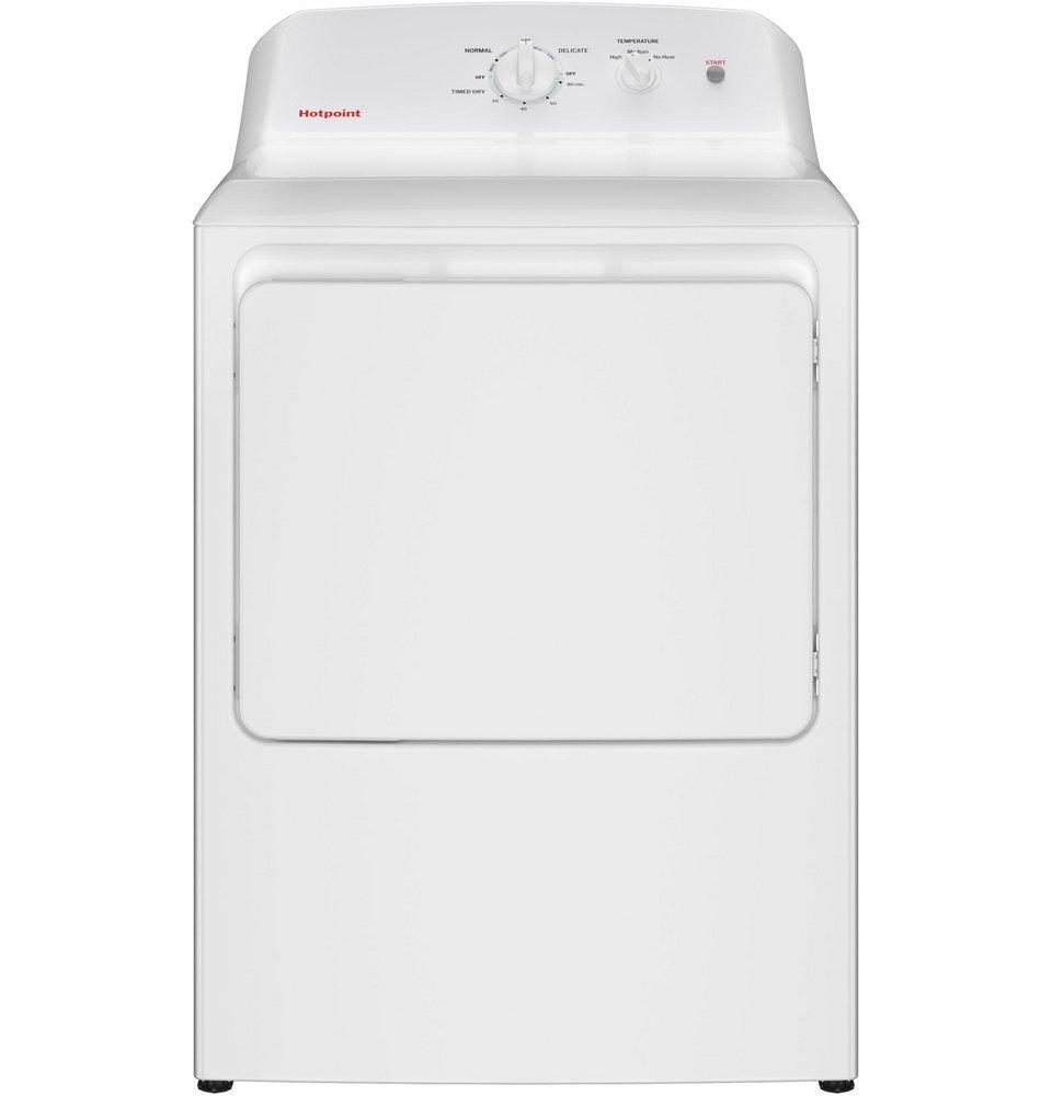 6.2 cu. ft. Gas Dryer in White 