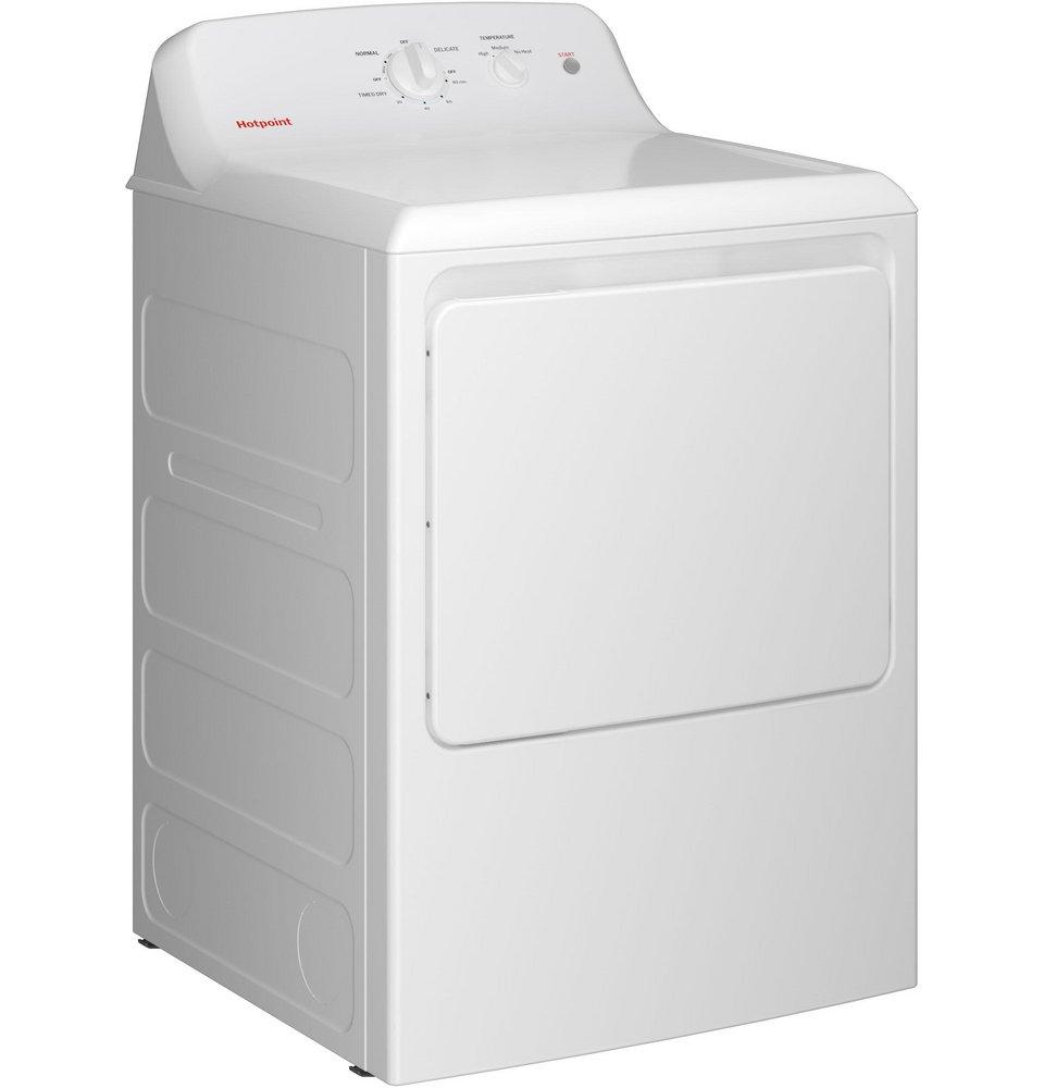 6.2 cu. ft. Gas Dryer in White 