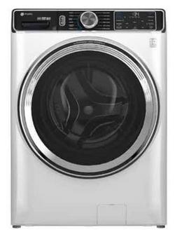 28 in. 5.3 cu. ft. Smart Front Load Washer in White