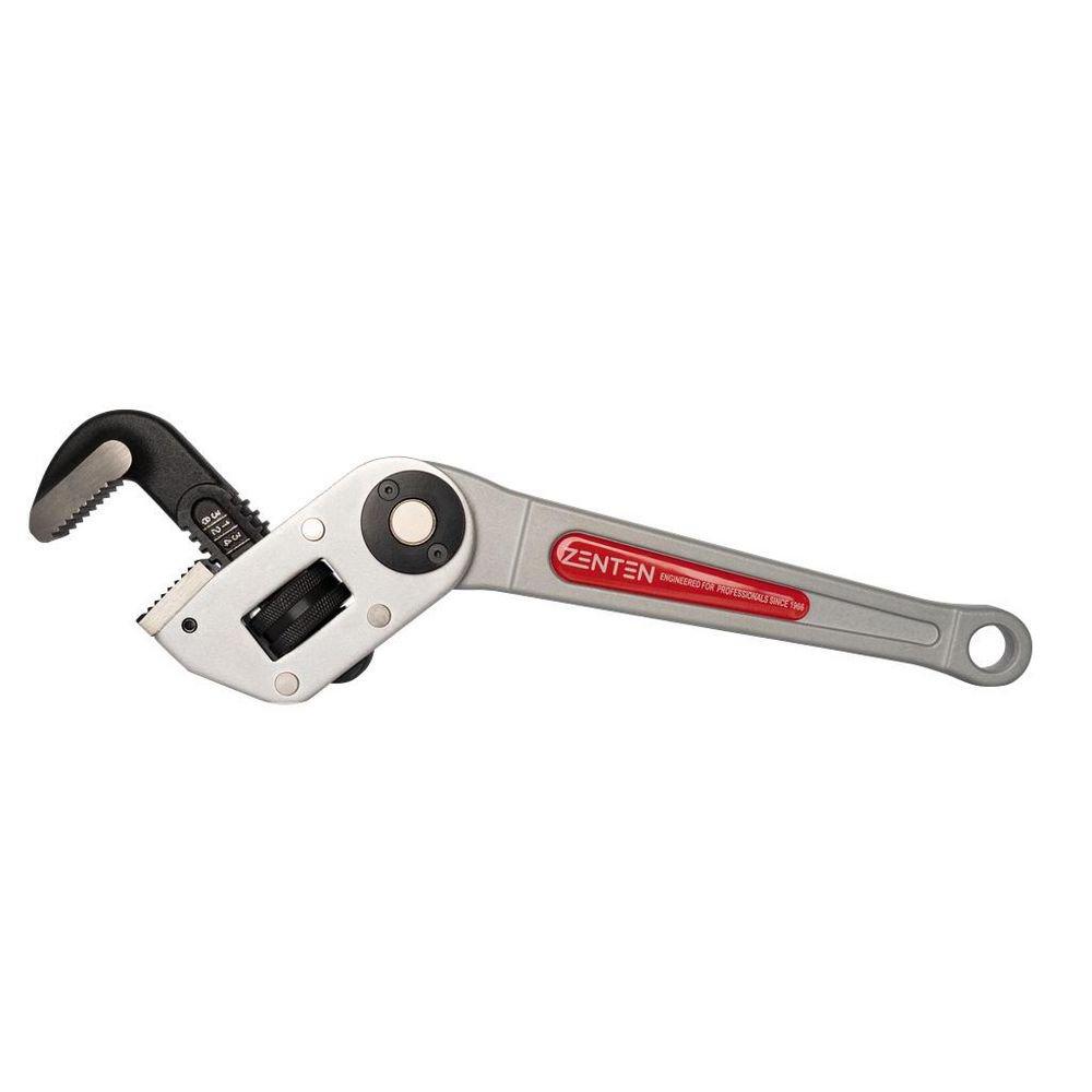 Self Locking Heavy Duty 10" Wrench with Jaw Capacity Up To 34mm 