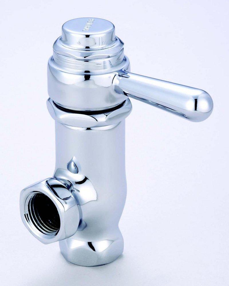 Central Brass Polished Chrome NPSF Lever Angle Supply Stop Valve in Polished Chrome 