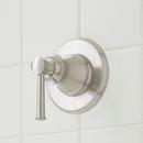 Signature Hardware Brushed Nickel Thermostatic Shower System with Rain Shower Head, Hand Shower, Hose, Valve Trim and Diverter - Valve Included 