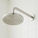 Signature Hardware Brushed Nickel Thermostatic Shower System with Rain Shower Head, Hand Shower, Hose, Valve Trim and Diverter - Valve Included 