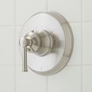 Signature Hardware Brushed Nickel Thermostatic Shower System with Rain Shower Head, Hand Shower, Hose, Valve Trim and Diverter - Valve Included 