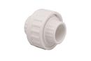 White PVC Schedule 40 Union with Buna O-Ring 