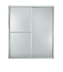 70 x 59 in. Framed Shower Door in Silver