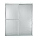 Sterling Silver 70 x 59 in. Framed Shower Door 