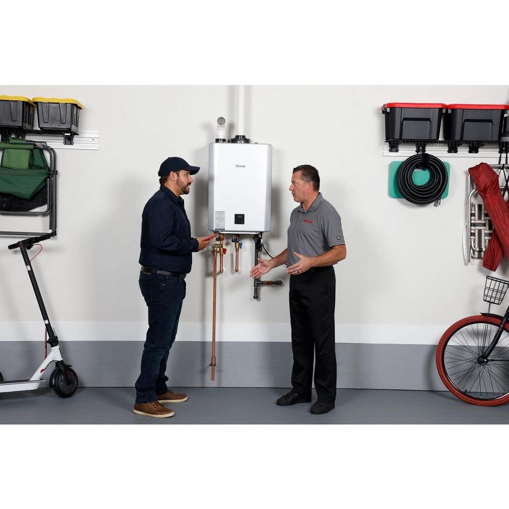 Rinnai Indoor Condensing Propane Tankless Water Heater 