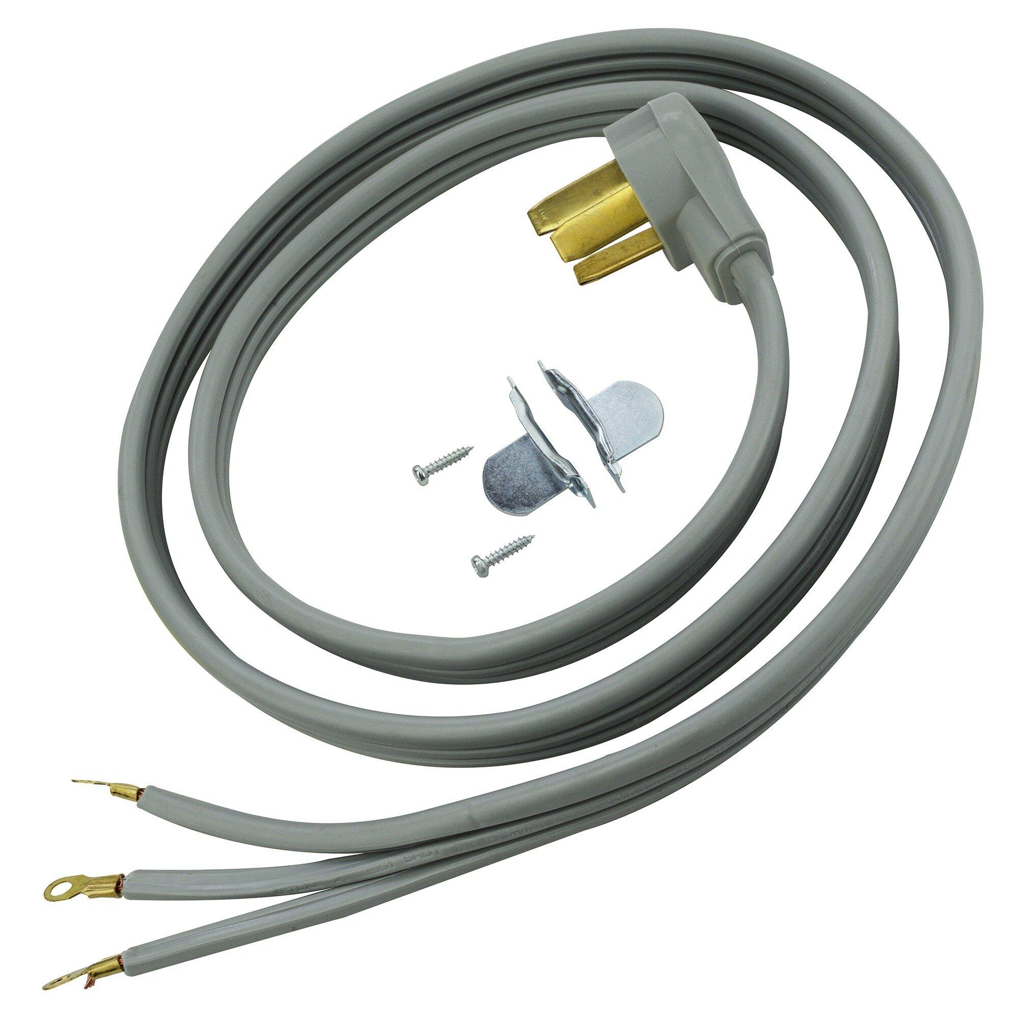 RAPTOR&reg; Grey 30 Amp Appliance Cord 