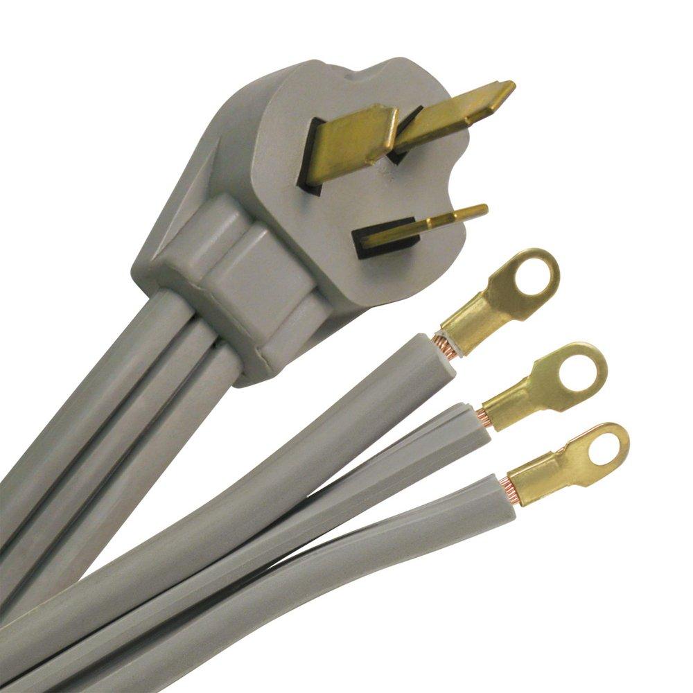RAPTOR&reg; Grey 50 Amp Appliance Cord 