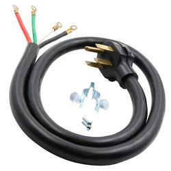 4 ft/ 50A. 6/2 & 8/2 4-Wire SRDT 125/250V Electric Range / Stove Power Cord