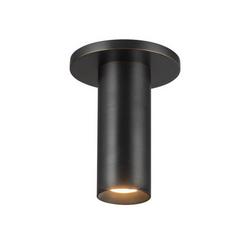 2in. Wide Semi-Flush Ceiling Fixture in Urban Bronze