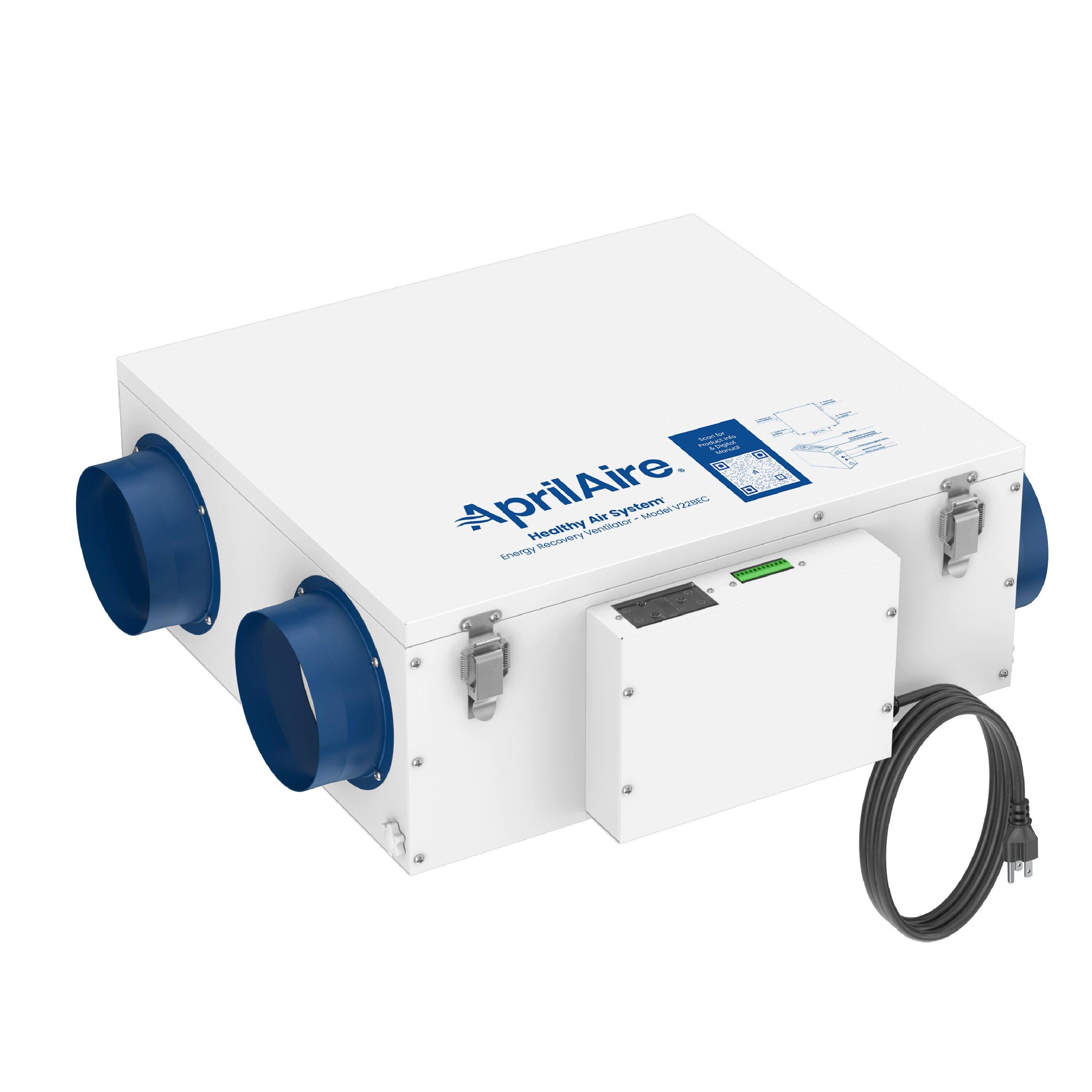 120 CFM 120V Energy Recovery Ventilator 