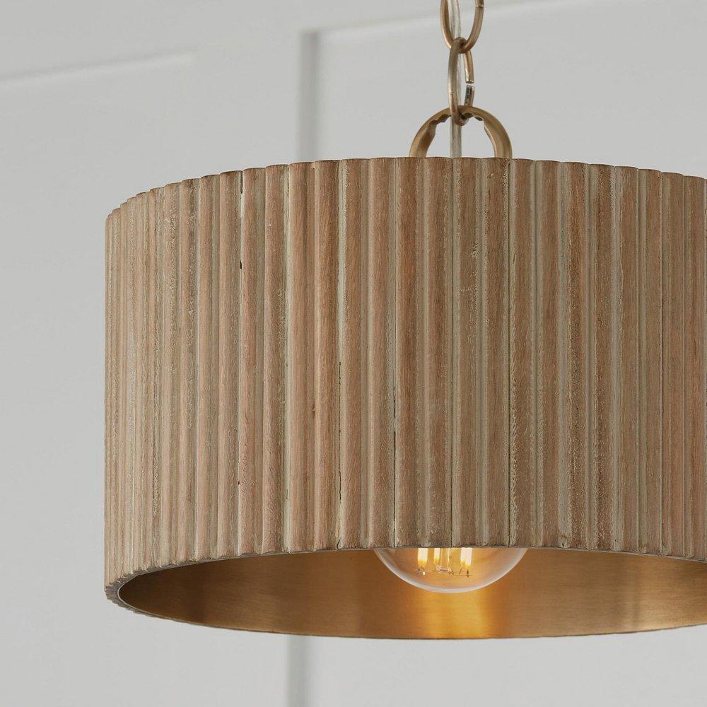 *CVR* 1-LIGHT SEMI-FLUSH 