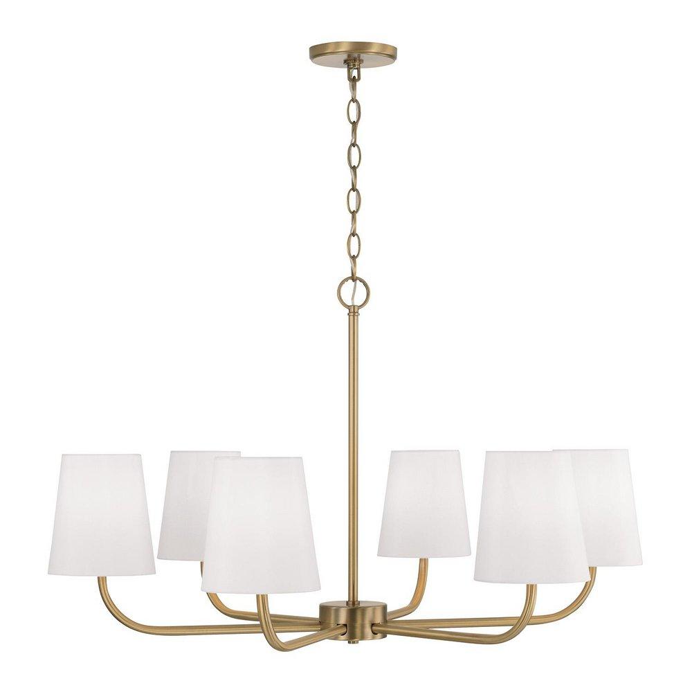*CVR* 6-LIGHT CHANDELIER 