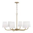 *CVR* 6-LIGHT CHANDELIER 