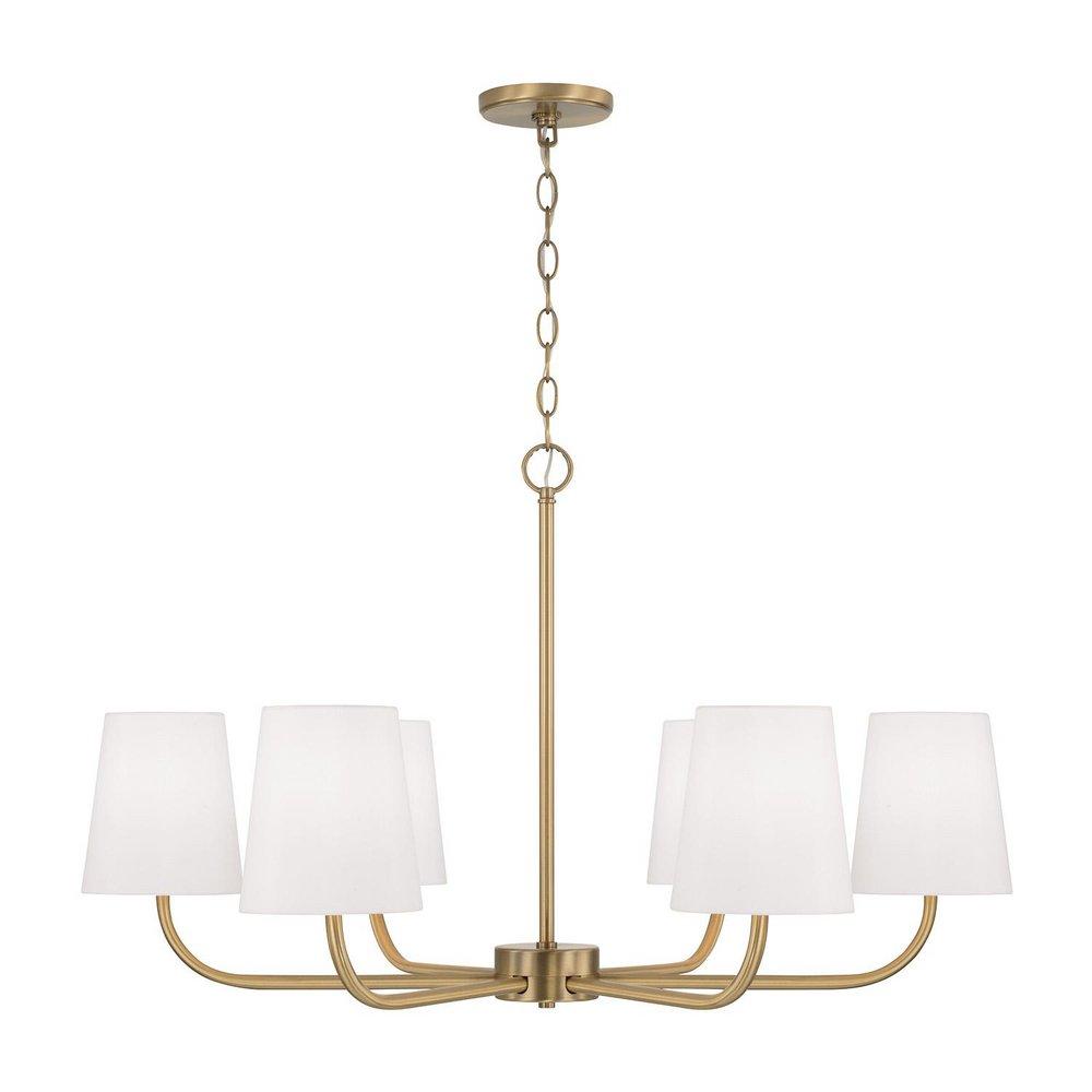 *CVR* 6-LIGHT CHANDELIER 