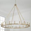 *CVR* 20-LIGHT RING CHANDELIER 