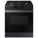 6.0 cu. ft. Gas Self Cleaning Slide-in Range in in Matte Black Steel