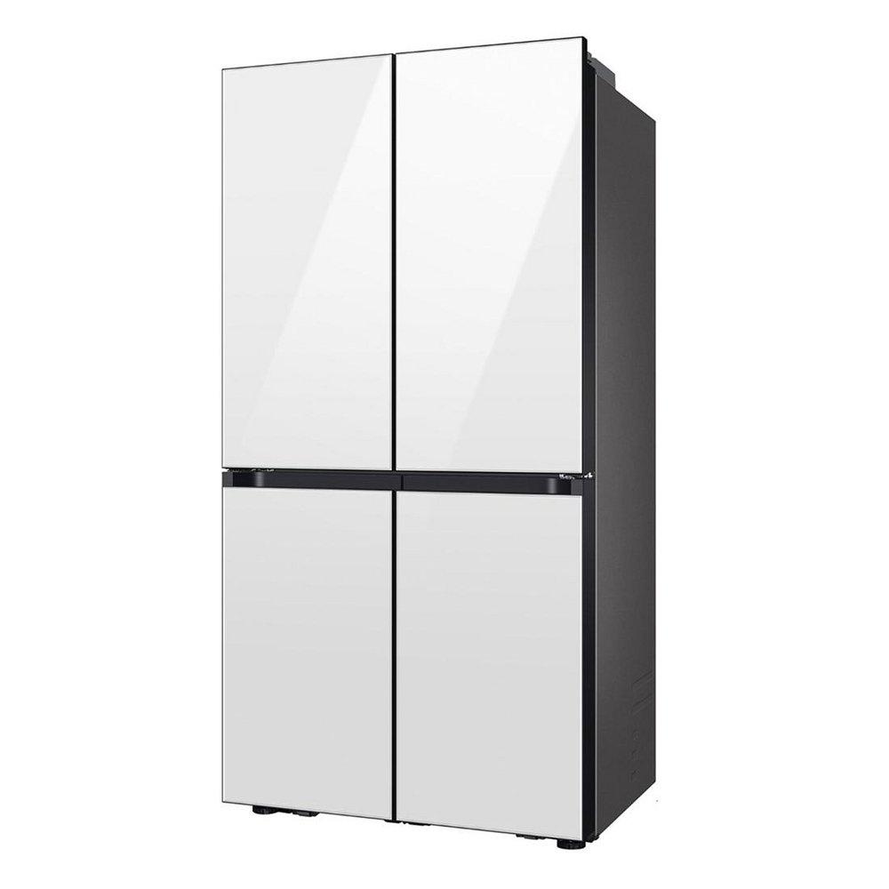 23 cu. ft. Bespoke 4-Door Flex Counter Depth Refrigerator with Beverage Center Panel Ready 
