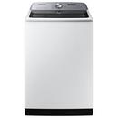 5.2 cu. ft. Large Capacity Smart Top Load Washer with Super Speed Wash in White