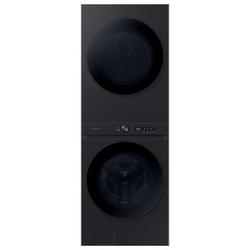 Bespoke AI 4.6/7.6 cu. ft.Electric Laundry Hub with Flex Auto Dispense in Brushed Black