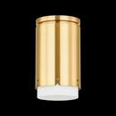 5in. Wide Flush Mount Ceiling Fixture in Aged Brass