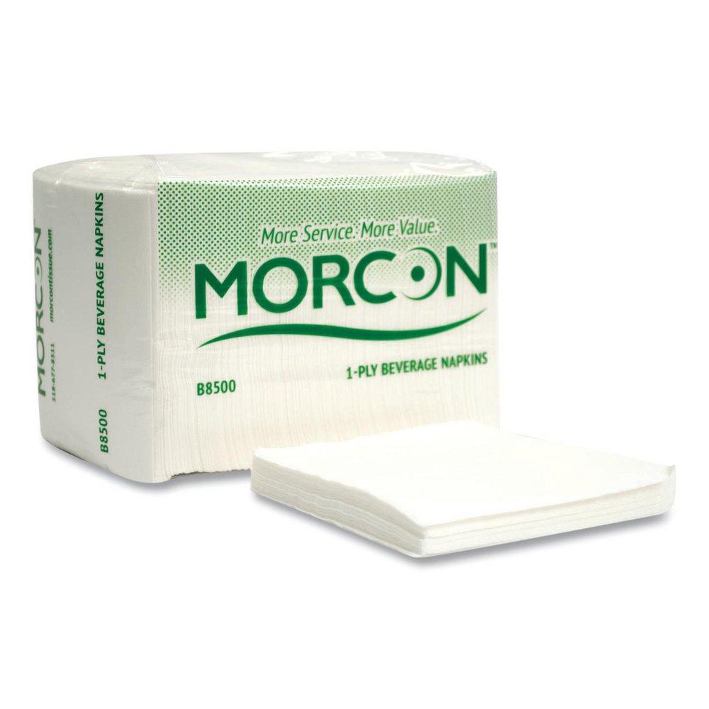 9 x 9 White Beverage Napkin (4000 Count) 