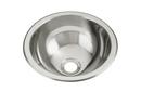 13-5/8 x 13-5/8 in. Drop-in and Undermount Stainless Steel Bar Sink  Mirror
