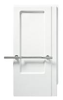 40-5/8 x 65-9/16 in. Shower End Wall Set in White