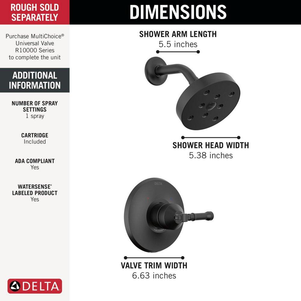 CCY 1.75 1HDL LEV SHWR TRIM MABL 