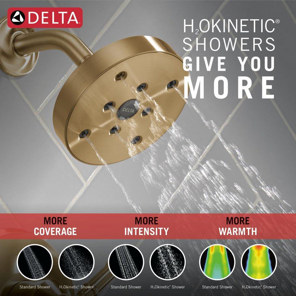 Delta Faucet Lumicoat® Champagne Bronze One Handle Single Function Shower Faucet (Trim Only) 