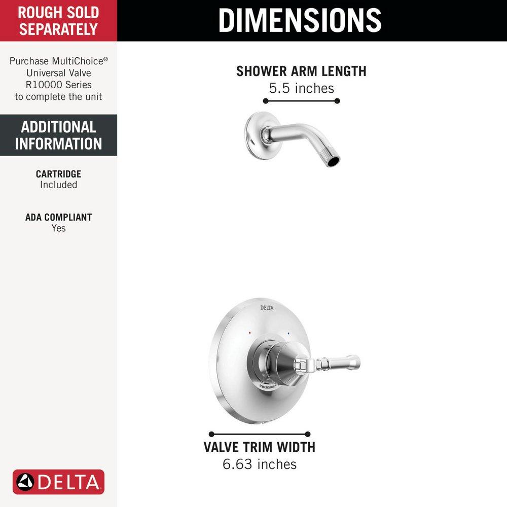 *CVR* 14 SHWR TRIM L/HD 