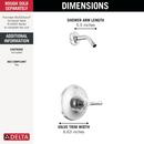 *CVR* 14 SHWR TRIM L/HD 