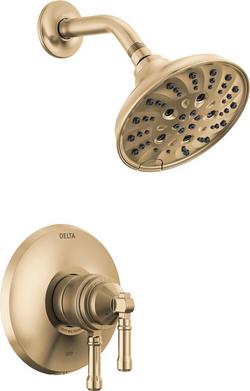 Single Handle Multi Function Shower Faucet in Lumicoat&reg; Champagne Bronze (Trim Only)