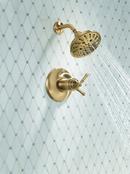 Delta Faucet Lumicoat Champagne Bronze Two Handle Multi Function Shower Faucet (Trim Only) 