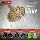 Delta Faucet Lumicoat Champagne Bronze Two Handle Multi Function Shower Faucet (Trim Only) 