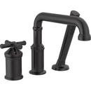 Delta Faucet Matte Black Roman Tub Faucet with Handshower 