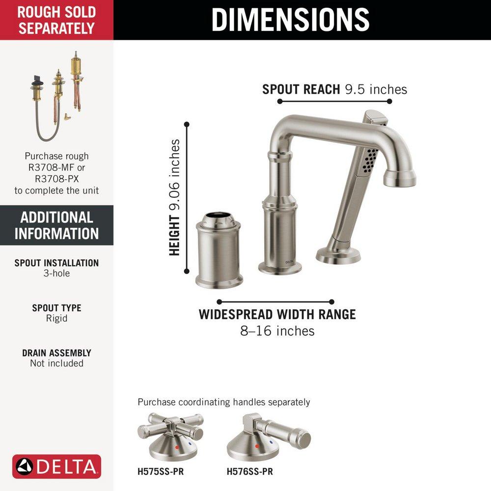 *CVR* CCY 1.75 3H RT TRIM W/ H/SHWR 