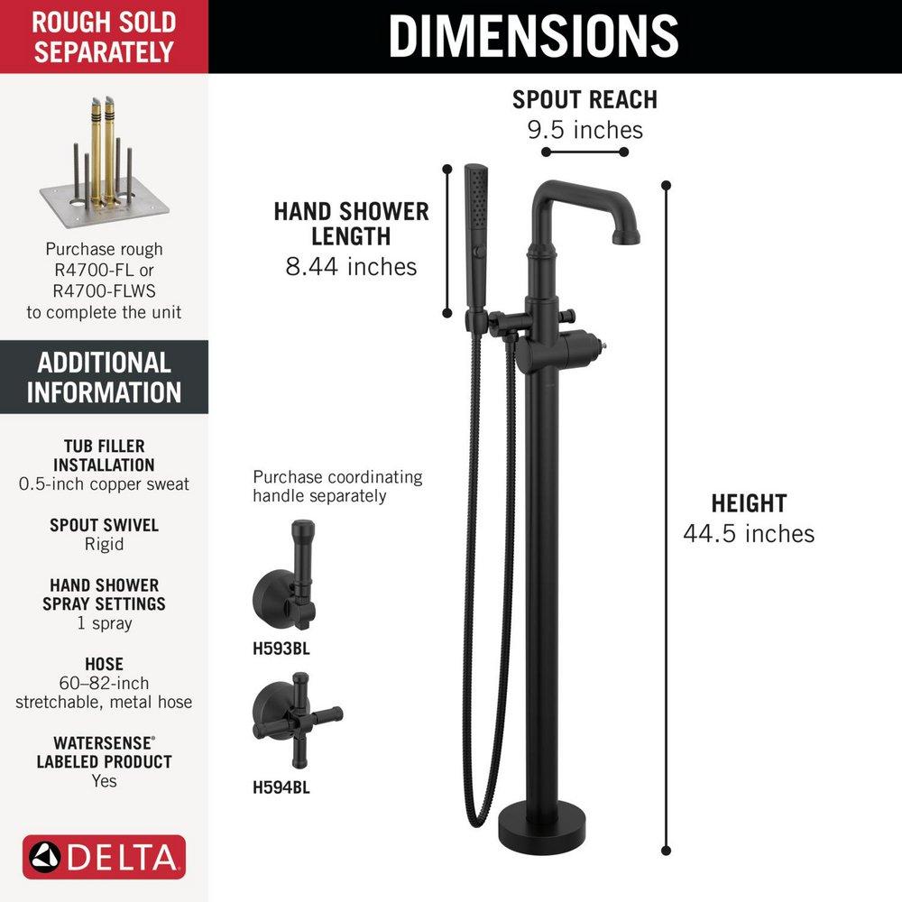 CCY FM TUB FILL TRIM ONLY L/HDL 