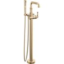 Delta Faucet Champagne Bronze Floor Mount Filler with Hand Shower (Handle Sold Separately) (Trim Only) 